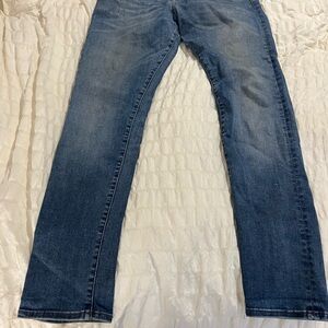 H&M Medium Blue Denim Slim Low-Rise Jeans